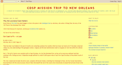 Desktop Screenshot of cdspneworleans.blogspot.com