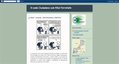 Desktop Screenshot of dccferrenafe.blogspot.com