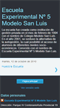 Mobile Screenshot of escuelamodelosanluis.blogspot.com