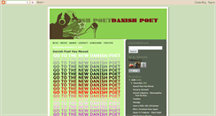 Desktop Screenshot of danishpoetblog.blogspot.com