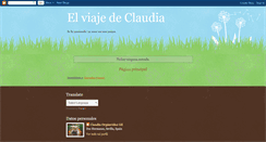 Desktop Screenshot of claudiagarciagonzalez.blogspot.com