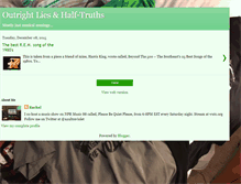 Tablet Screenshot of outrightliesandhalftruths.blogspot.com