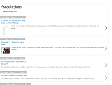 Tablet Screenshot of fraculations.blogspot.com