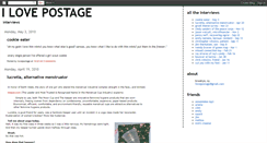 Desktop Screenshot of ilovepostage.blogspot.com