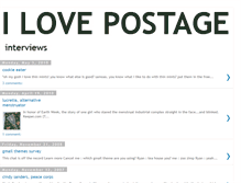 Tablet Screenshot of ilovepostage.blogspot.com