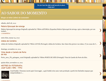 Tablet Screenshot of aosabordomomento.blogspot.com