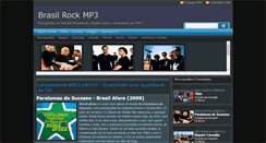 Desktop Screenshot of brasilrockmp3.blogspot.com