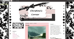 Desktop Screenshot of christineshomeplace.blogspot.com