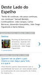 Mobile Screenshot of desteladodoespelho.blogspot.com