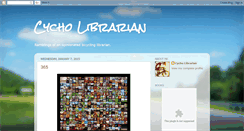 Desktop Screenshot of cycholibrarian.blogspot.com