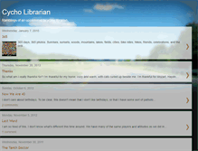 Tablet Screenshot of cycholibrarian.blogspot.com