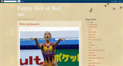 Desktop Screenshot of funnyhotornot.blogspot.com