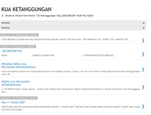 Tablet Screenshot of kuaketanggungan.blogspot.com