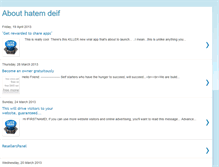 Tablet Screenshot of hatem-deif.blogspot.com