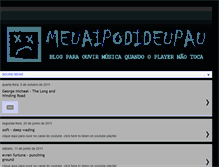 Tablet Screenshot of meuaipodideupau.blogspot.com