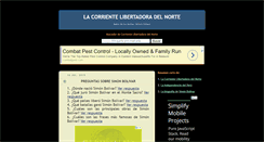 Desktop Screenshot of corrientelibertadoradelnorte.blogspot.com