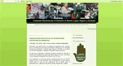 Desktop Screenshot of abortolegalseguroygratuito.blogspot.com