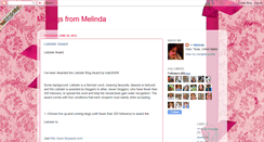 Desktop Screenshot of melindasue10.blogspot.com