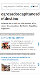 Mobile Screenshot of egresadoscapitanesdeldestino.blogspot.com
