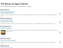 Tablet Screenshot of agentzlerich.blogspot.com