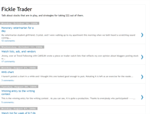 Tablet Screenshot of fickletrader.blogspot.com