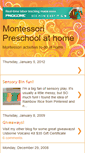 Mobile Screenshot of montessoripreschool.blogspot.com