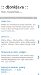 Mobile Screenshot of djonkjava.blogspot.com