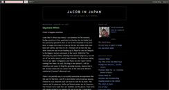 Desktop Screenshot of jacobinjapan.blogspot.com