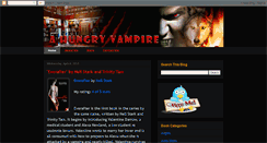 Desktop Screenshot of ahungryvampire.blogspot.com