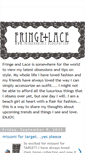 Mobile Screenshot of fringeandlace.blogspot.com