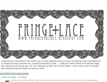 Tablet Screenshot of fringeandlace.blogspot.com