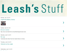 Tablet Screenshot of leashsstuff.blogspot.com