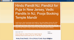 Desktop Screenshot of hindupanditnj.blogspot.com