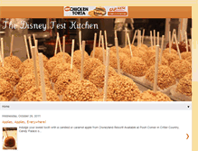 Tablet Screenshot of disneytestkitchen.blogspot.com