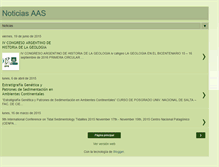 Tablet Screenshot of aasnoticias.blogspot.com