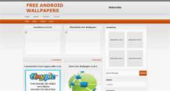 Desktop Screenshot of freeandroidwallpaperstheme.blogspot.com