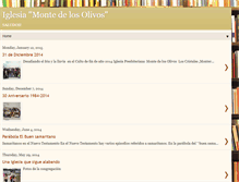 Tablet Screenshot of iglesiapresbiterianamontedelosolivos.blogspot.com