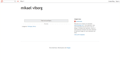 Desktop Screenshot of mikaelviborg.blogspot.com
