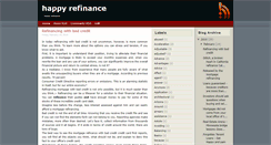 Desktop Screenshot of happyrefinance-daniel.blogspot.com