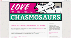 Desktop Screenshot of chasmosaurs.blogspot.com