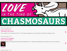 Tablet Screenshot of chasmosaurs.blogspot.com