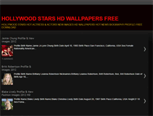 Tablet Screenshot of hollywoodstarswallpapers.blogspot.com