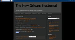 Desktop Screenshot of neworleansnocturnal.blogspot.com