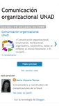 Mobile Screenshot of comunicacionorganizacionalunad.blogspot.com