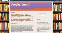 Desktop Screenshot of perfectlegal.blogspot.com