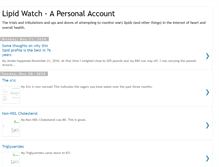 Tablet Screenshot of lipidwatch.blogspot.com