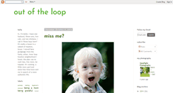 Desktop Screenshot of leslieoutoftheloop.blogspot.com