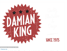 Tablet Screenshot of damianking.blogspot.com