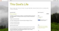 Desktop Screenshot of goatcentral.blogspot.com