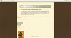 Desktop Screenshot of fjmba.blogspot.com